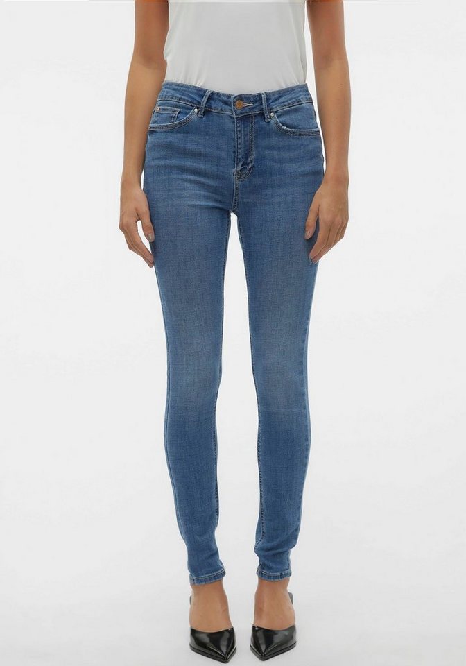 Vero Moda Skinny-fit-Jeans VMFLASH MR SKINNY JEANS LI347 NOOS von Vero Moda