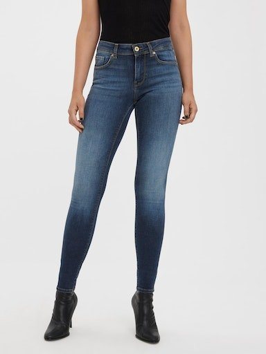 Vero Moda Slim-fit-Jeans VMLUX MR SLIM JEANS RI375 von Vero Moda