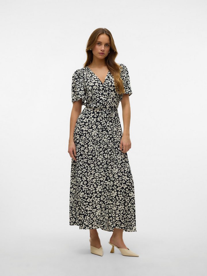 Vero Moda Sommerkleid VMALBA SS CALF DRESS WVN GA NOOS von Vero Moda
