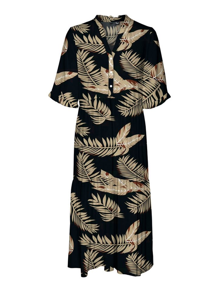 Vero Moda Sommerkleid VMEASY JOY 2/4 FRL CALF DRESS WVN GA von Vero Moda