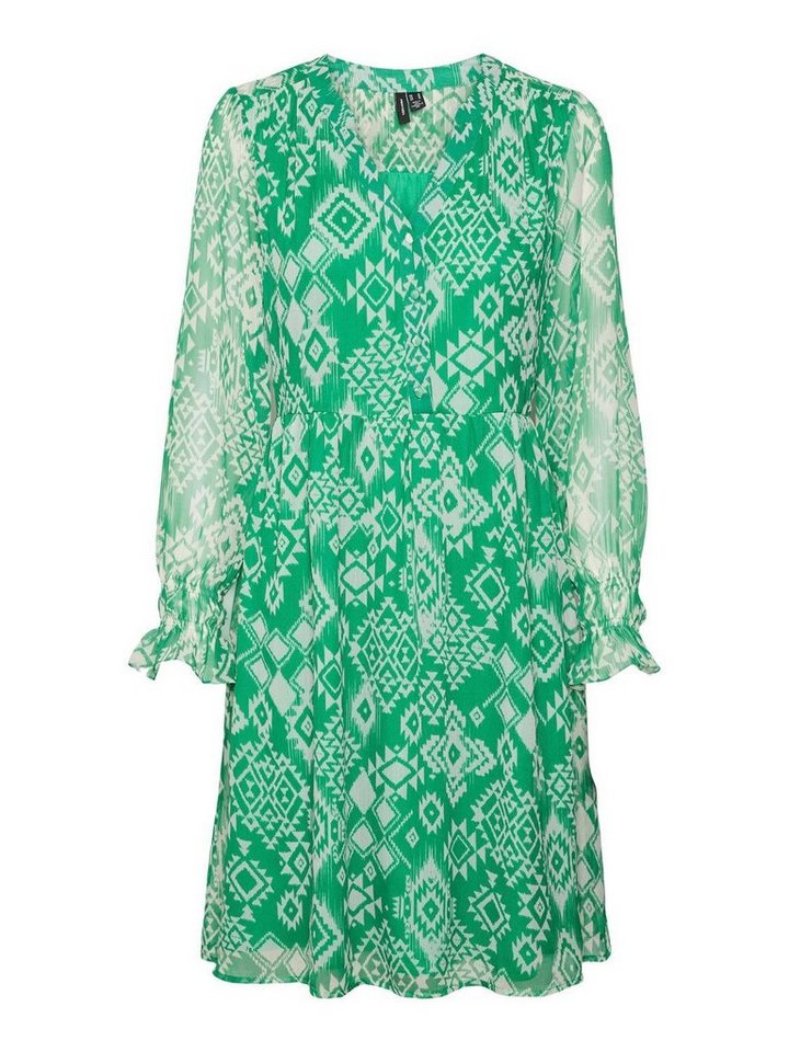 Vero Moda Minikleid VMGEMA GIL L/S V-NECK ABK DRESS WVN von Vero Moda