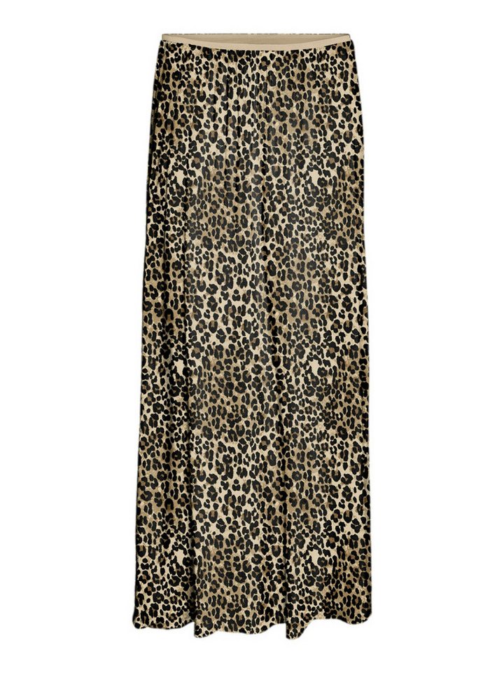 Vero Moda Sommerrock Langer, fließender Schnitt mit elastischem Bund VMALBA ANKLE SKIRT WVN GA NOOS von Vero Moda