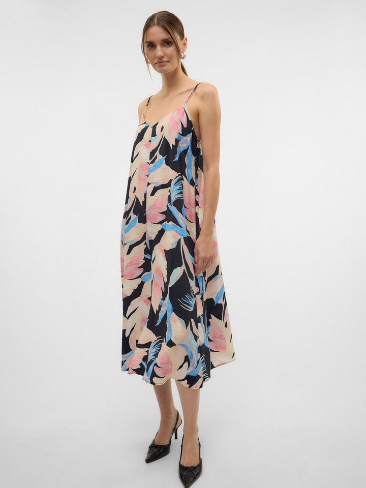 Vero Moda Spaghettikleid VMJOSIE CALF SINGLET DRESS WVN GA NOOS von Vero Moda