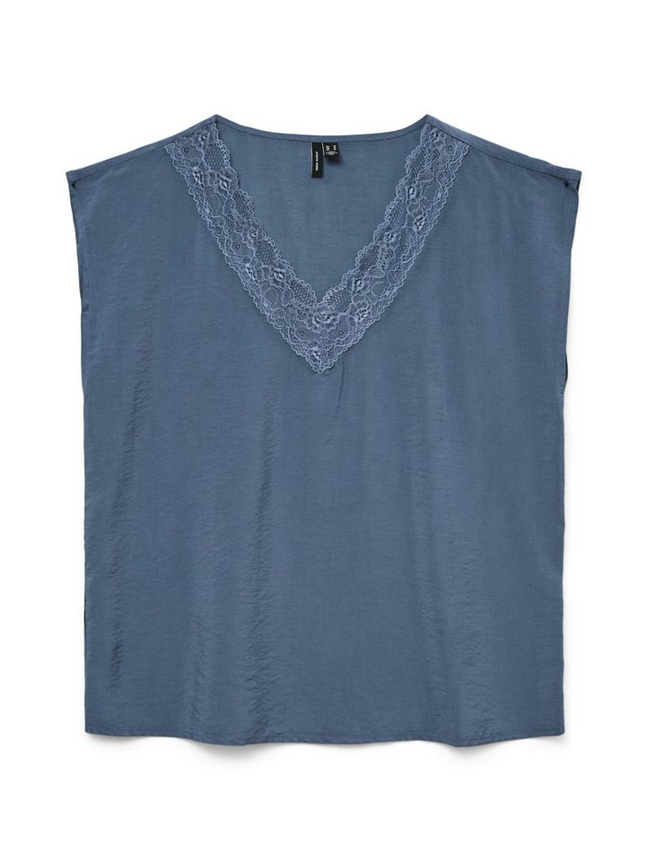 Vero Moda Spitzentop VMSAFA SL V-NECK LACE TOP WVN GA NOOS von Vero Moda