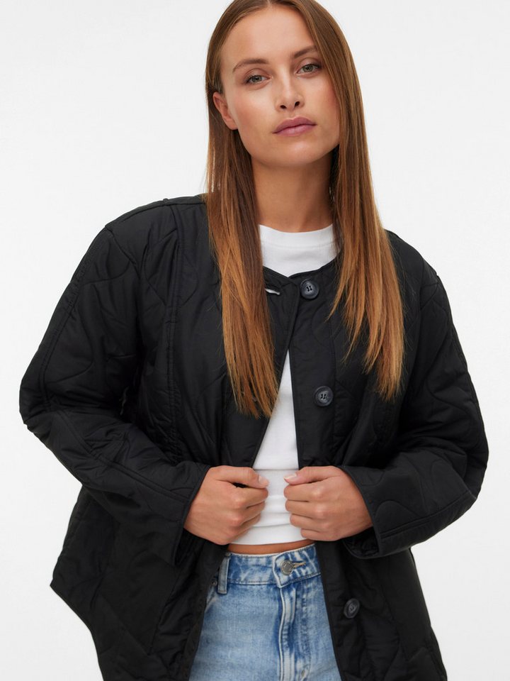 Vero Moda Steppjacke VMMILLIE JACKET NOOS mit durchgehender Knopfleiste von Vero Moda