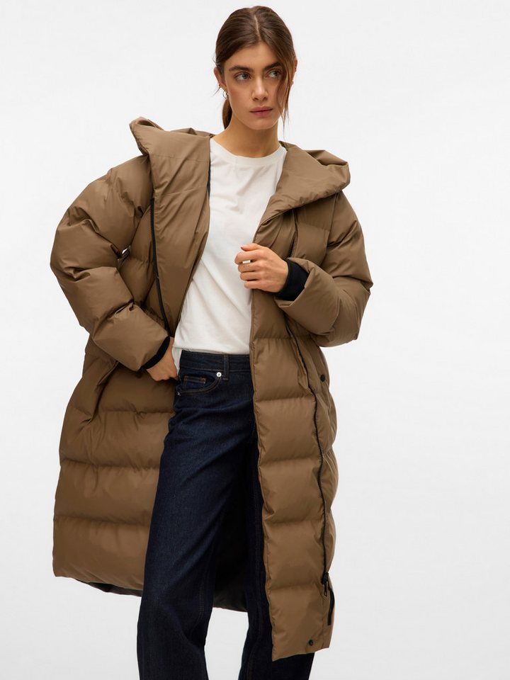 Vero Moda Steppmantel VMMIRIAM LONG COATED COAT BOO von Vero Moda