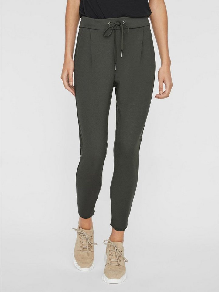 Vero Moda Stoffhose Lockere Stoffhose Stretch Pants mit Kordelzug VMEVA VMEVA MW LOOSE STRING PANT GA NOOS von Vero Moda