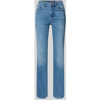 Vero Moda Straight Fit Jeans aus Baumwoll-Mix Modell 'FLASH' in Jeansblau, Größe XL/32 von Vero Moda