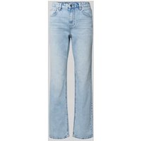 Vero Moda Straight Fit Jeans aus Baumwoll-Mix Modell 'TESSA' in Hellblau, Größe 26/32 von Vero Moda