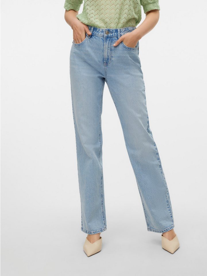 Vero Moda Straight-Jeans VMTESSA HR STRAIGHT JEANS LI3010 GA NOOS von Vero Moda