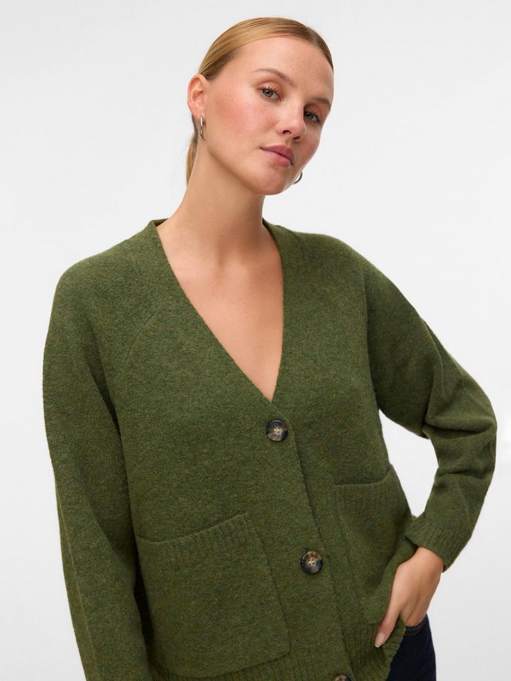 Vero Moda Strickjacke VMBOOM LS V-NECK BUTTON CARDIGAN GA NOOS Vero Moda Strickjacke VMBOOM LS V-NECK BUTTON CARDIGAN GA NOOS von Vero Moda