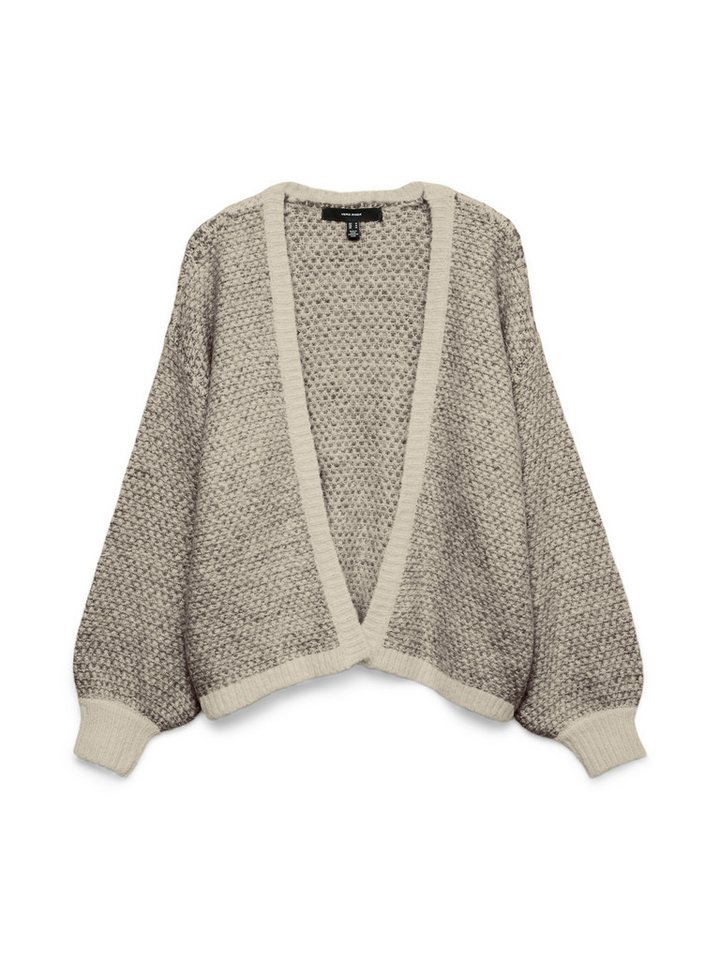 Vero Moda Strickjacke VMLOVELY LS OPEN CARDIGAN mit Wolle und Stretch von Vero Moda