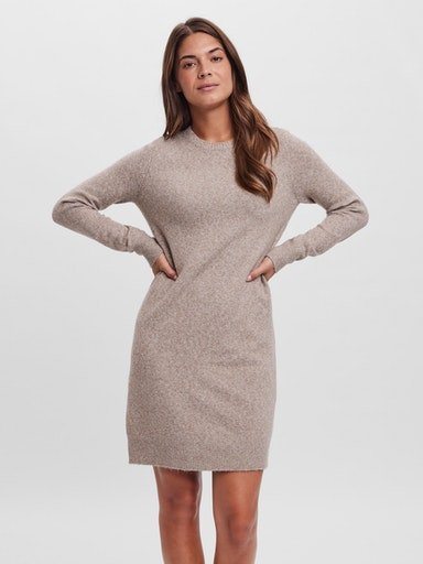 Vero Moda Strickkleid VMDOFFY LS O-NECK DRESS GA NOOS von Vero Moda
