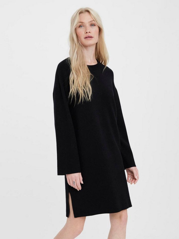 Vero Moda Strickkleid VMGOLDNEEDLE WIDE LS ONCK DRESS REP LCS von Vero Moda