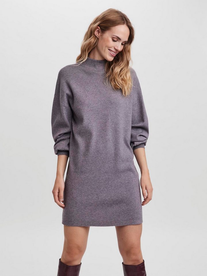 Vero Moda Strickkleid VMNANCY LS FUNNELNECK DRESS GA NOOS von Vero Moda
