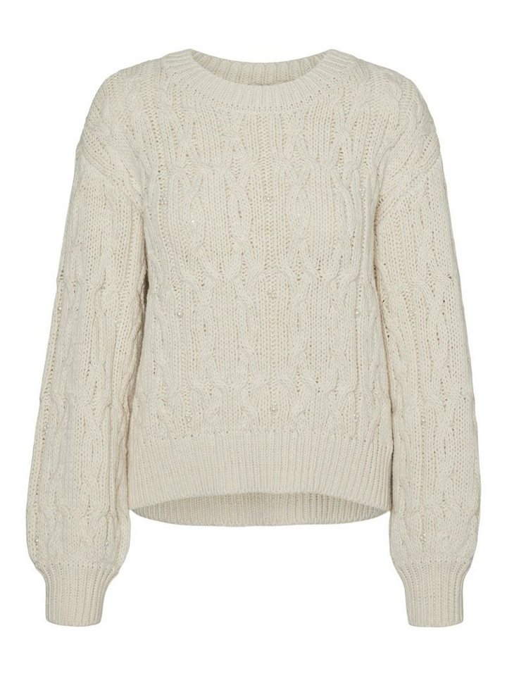 Vero Moda Strickpullover ANEMONE (1-tlg) Perlen von Vero Moda