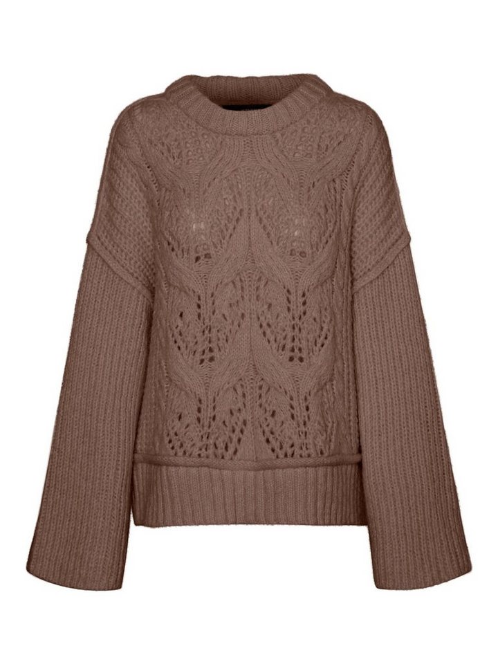 Vero Moda Strickpullover MORNA (1-tlg) Lochmuster von Vero Moda