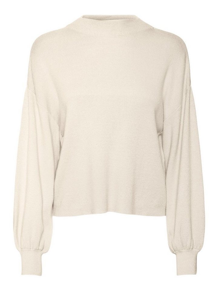 Vero Moda Strickpullover Nancy (1-tlg) Drapiert/gerafft von Vero Moda