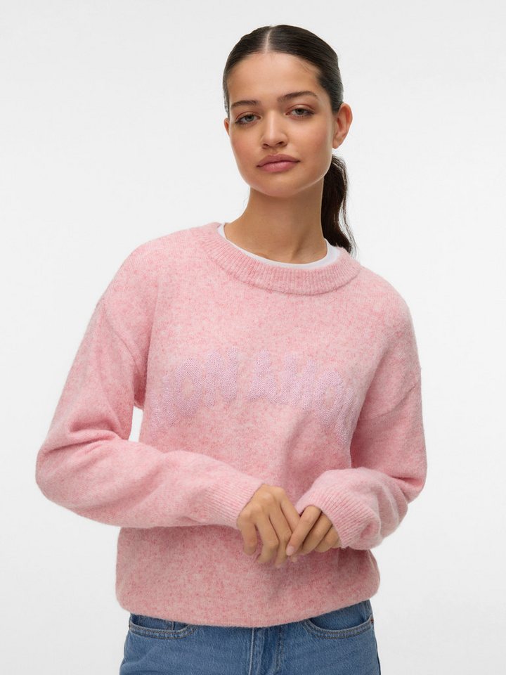 Vero Moda Strickpullover VMAMOREMIO LS O-NECK PULLOVER BOO von Vero Moda