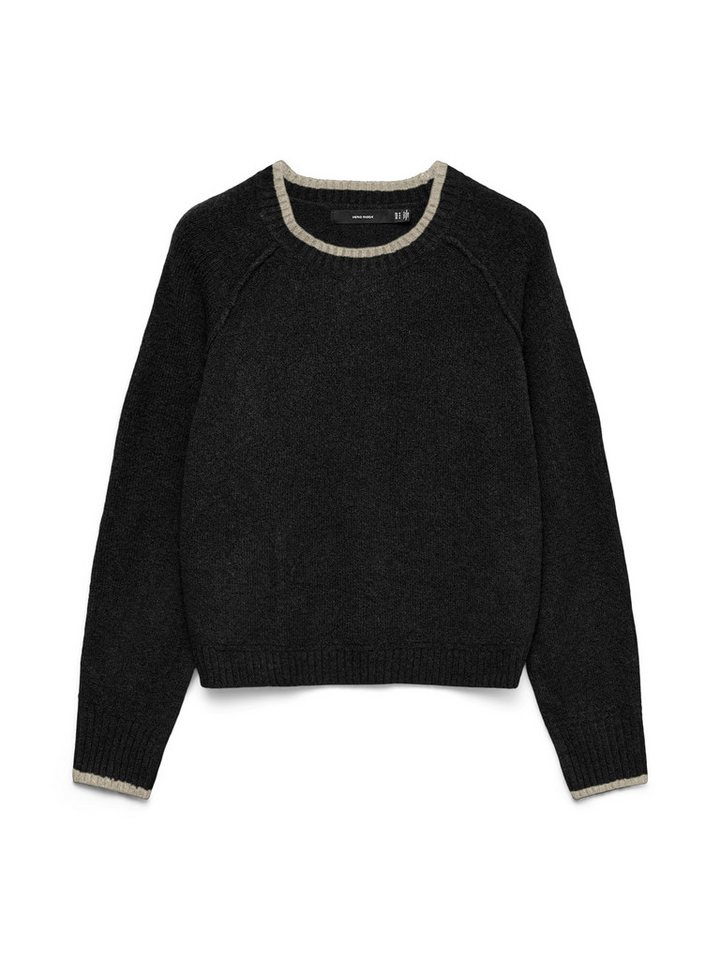 Vero Moda Strickpullover VMAQUARIUS LS O-NECK RAGLAN PULLOVER BF von Vero Moda