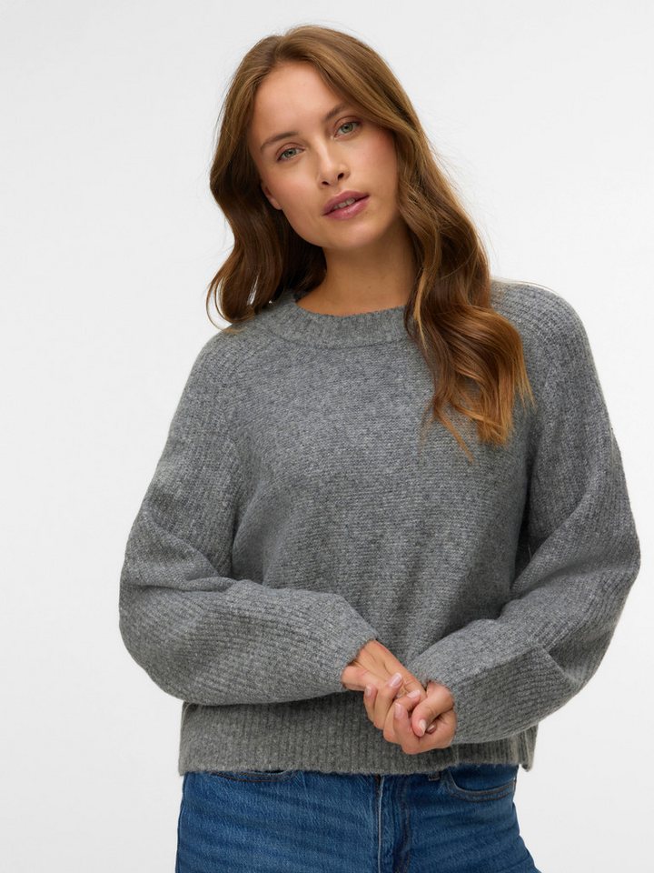 Vero Moda Strickpullover VMBANG LS O-NECK PULLOVER BOO von Vero Moda