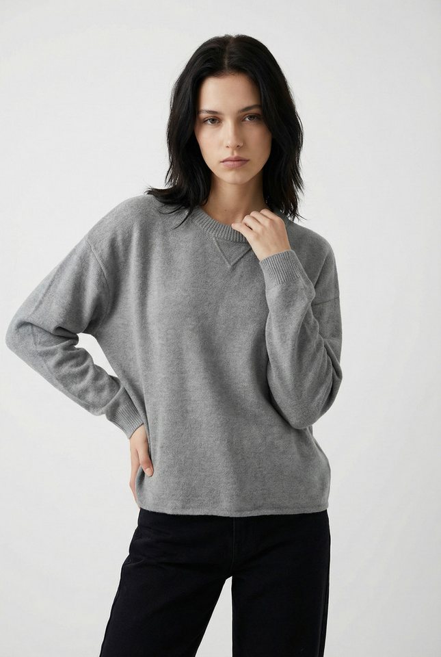 Vero Moda Strickpullover VMBOOM LS O-NECK PULLOVER BOO mit Rundhalsausschnitt von Vero Moda