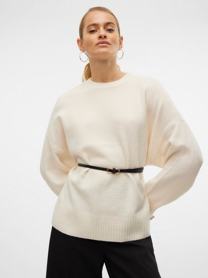 Vero Moda Strickpullover VMBOOM LS O-NECK PULLOVER GA NOOS von Vero Moda