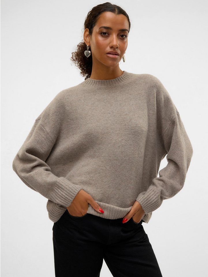 Vero Moda Strickpullover VMBOOM LS O-NECK PULLOVER GA NOOS von Vero Moda