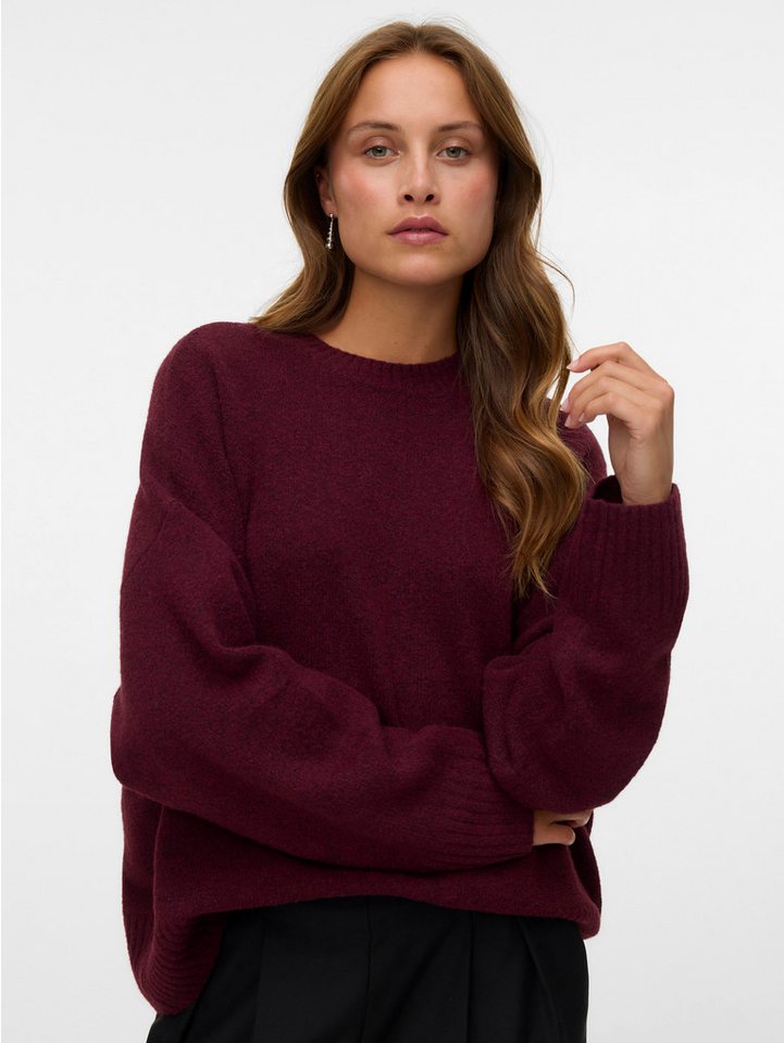 Vero Moda Strickpullover VMBOOM LS O-NECK PULLOVER GA NOOS von Vero Moda