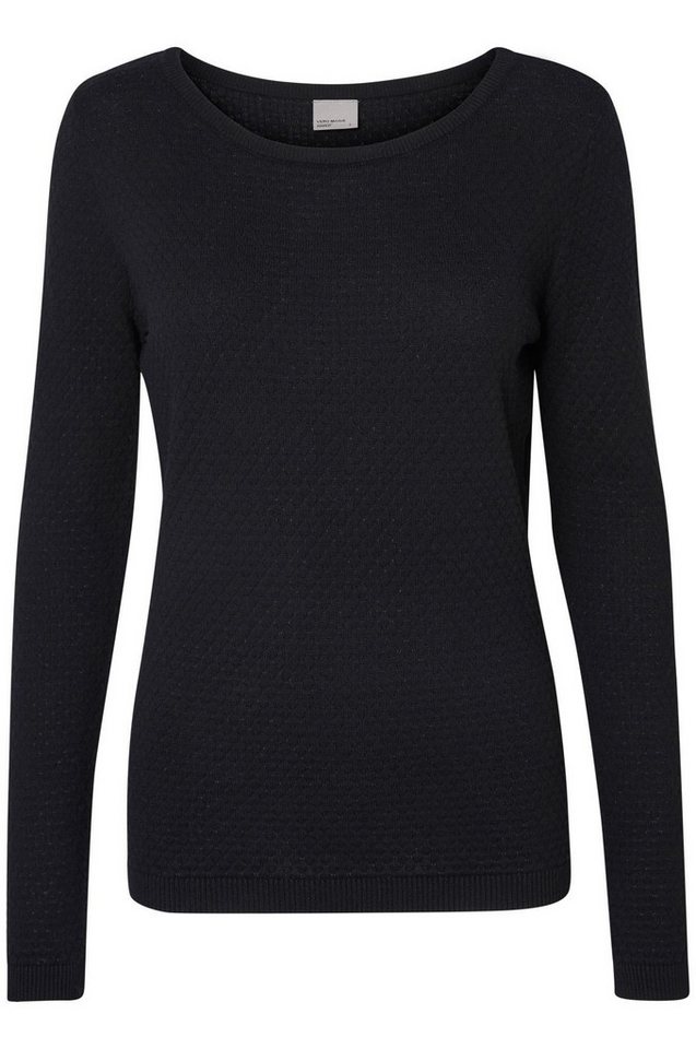 Vero Moda Strickpullover VMCARE STRUCTURE LS O-NECK BLOU NOOS von Vero Moda