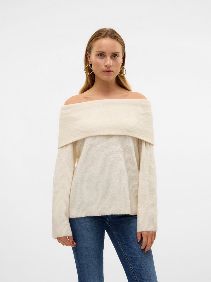 Vero Moda Strickpullover VMERA LS OFF SHOULDER PULLOVER GA NOOS von Vero Moda