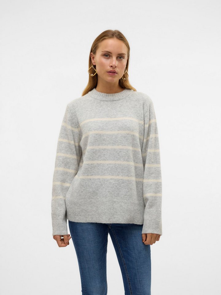 Vero Moda Strickpullover VMFLAWLESS LS O-NECK PULLOVER GA NOOS von Vero Moda