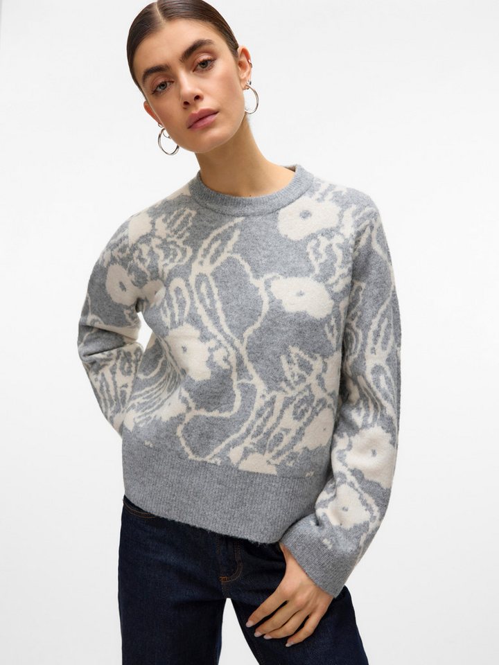 Vero Moda Strickpullover VMKAILA LS O-NECK PULLOVER BOO von Vero Moda