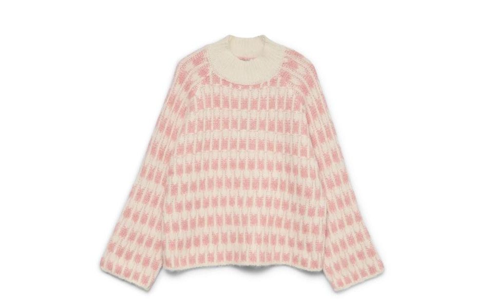 Vero Moda Strickpullover VMLISA LS HIGHNECK PULLOVER von Vero Moda