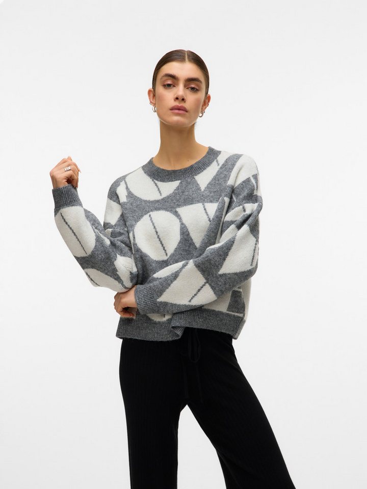 Vero Moda Strickpullover VMLOVE LS O-NECK PULLOVER BOO von Vero Moda