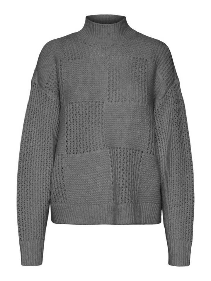 Vero Moda Strickpullover VMMOON LS HIGHNECK PULLOVER GA BF von Vero Moda