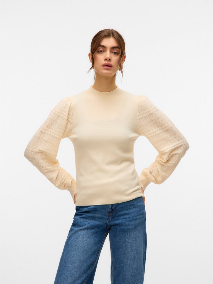 Vero Moda Strickpullover VMNEWLIMONE LS HIGHNECK PULLOVER BOO von Vero Moda