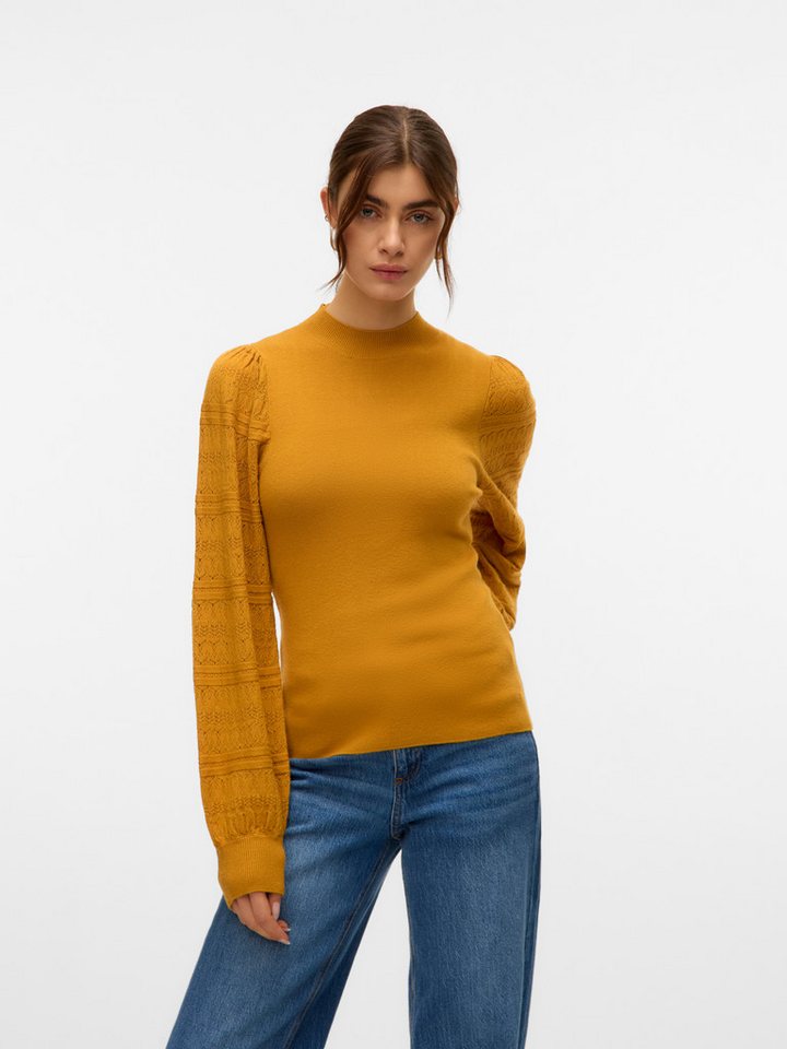 Vero Moda Strickpullover VMNEWLIMONE LS HIGHNECK PULLOVER BOO von Vero Moda