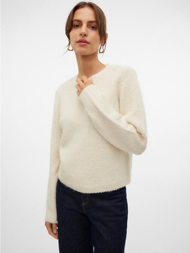 Vero Moda Strickpullover VMNOVAH LS O-NECK PULLOVER GA NOOS von Vero Moda