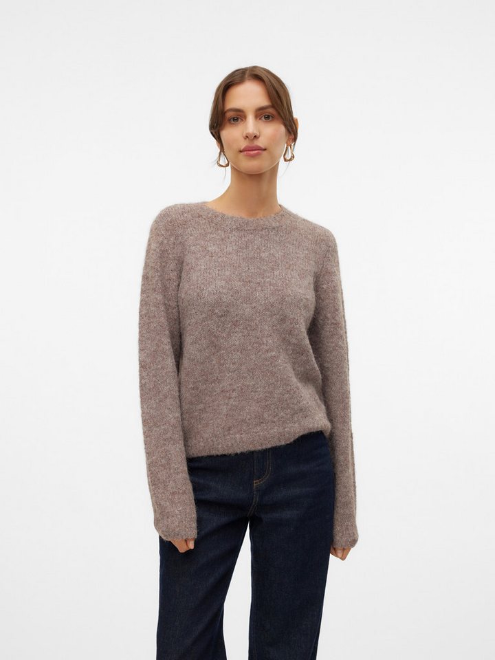 Vero Moda Strickpullover VMNOVAH LS O-NECK PULLOVER GA NOOS von Vero Moda