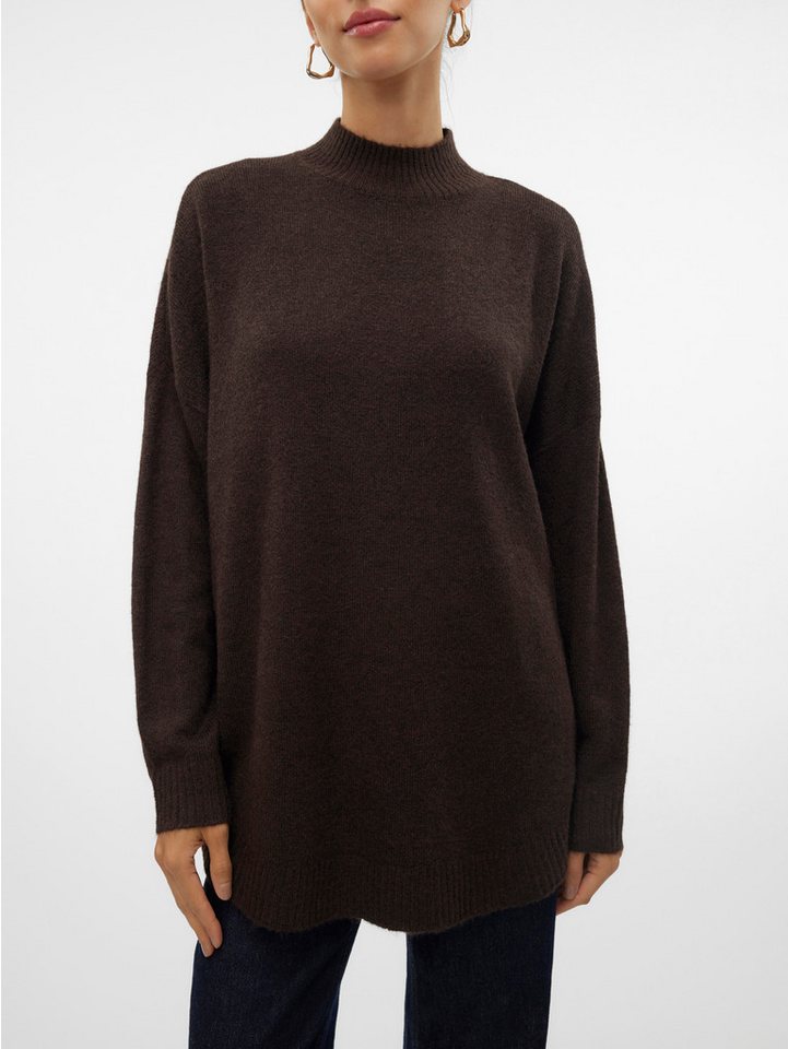 Vero Moda Strickpullover VMPLAZA LS HIGHNECK LONG PULLOVER GA BOO Vero Moda Strickpullover VMPLAZA LS HIGHNECK LONG PULLOVER GA BOO von Vero Moda
