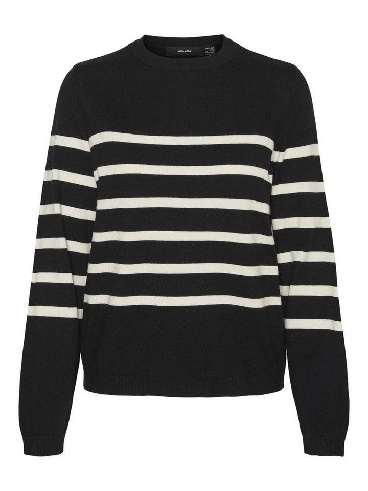 Vero Moda Strickpullover VMSABA PLAIN LS O-NECK PULLOVER GA von Vero Moda