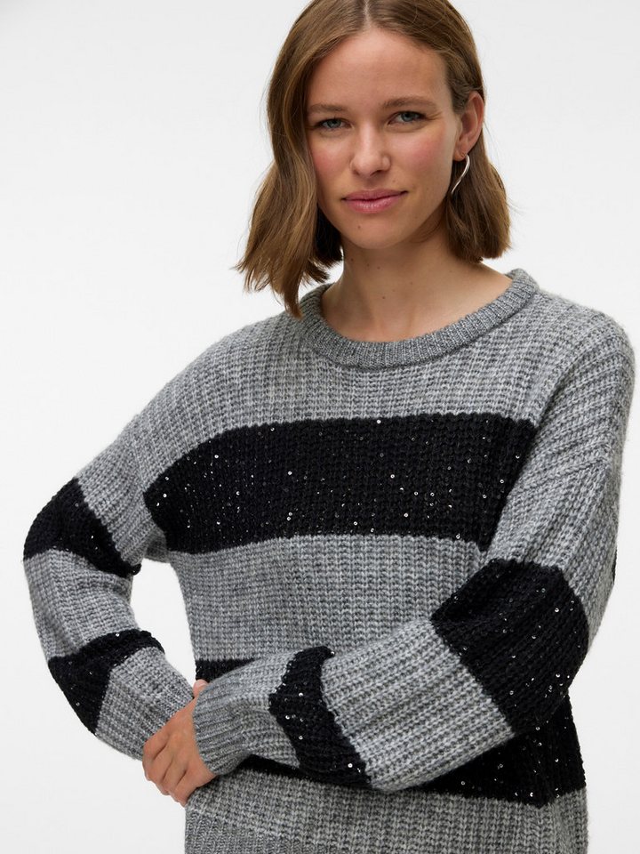 Vero Moda Strickpullover VMSPARKLE LS O-NECK PULLOVER von Vero Moda