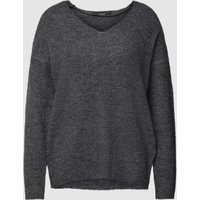 Vero Moda Strickpullover mit Strukturmuster Modell 'CREWLEFILE' in Mittelgrau, Größe L Vero Moda Strickpullover mit Strukturmuster Modell 'CREWLEFILE' in Mittelgrau, Größe L von Vero Moda