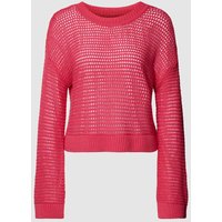 Vero Moda Strickpullover mit überschnittenen Schultern Modell 'MADERA' in Pink, Größe XS von Vero Moda