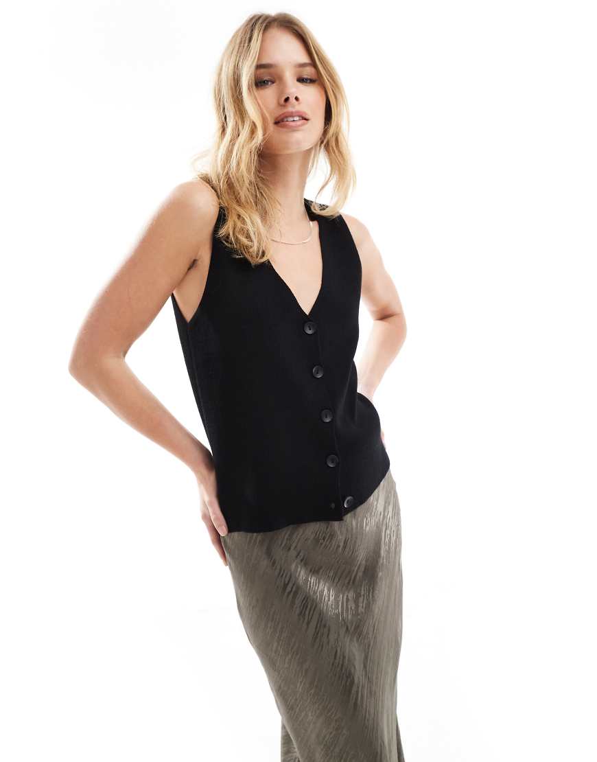 Vero Moda - Strickweste in Schwarz Vero Moda - Strickweste in Schwarz von Vero Moda