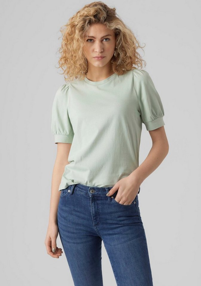 Vero Moda T-Shirt VMKERRY 2/4 O-NECK TOP VMA JRS NOOS mit Rundhalsausschnitt von Vero Moda
