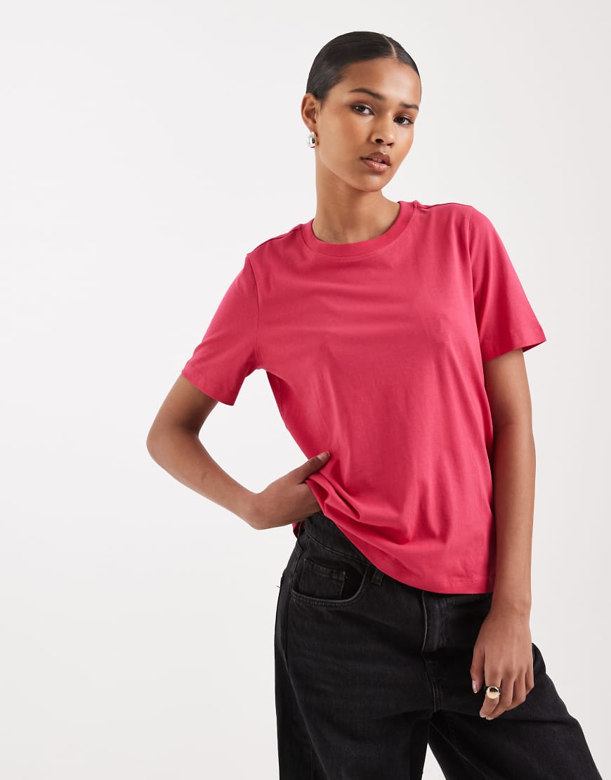 Vero Moda - T-Shirt in Jazzy Pink-Rosa von Vero Moda