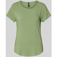 Vero Moda T-Shirt mit abgerundetem Saum Modell 'BELLA' in Oliv, Größe XS von Vero Moda
