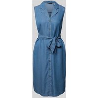 Vero Moda Tailliertes Jeanskleid mit Bindegürtel Modell 'BREE' in Blau, Größe M von Vero Moda